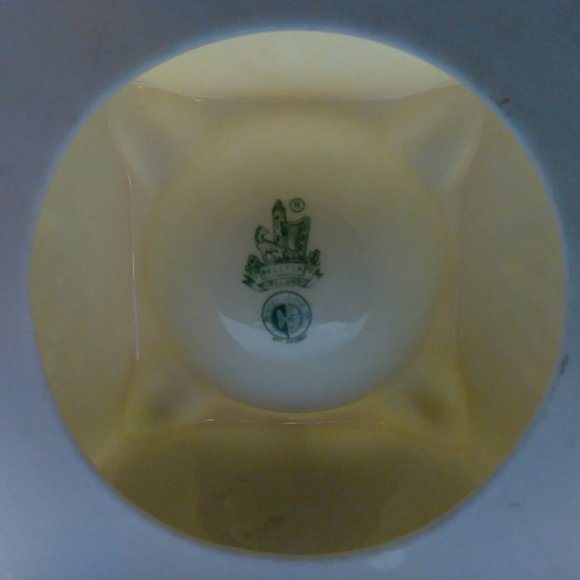 Belleek Pottery Ireland THORN 4 Well ASHTRAY (1965-1980) - Picture 13 of 16